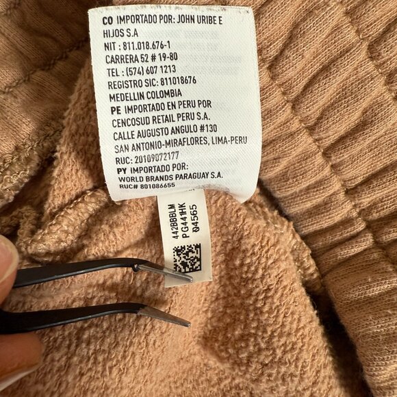 American Eagle Outfitters Jogger Women Size S Brown Mustard Sweatpants Soft - Picture 12 of 13